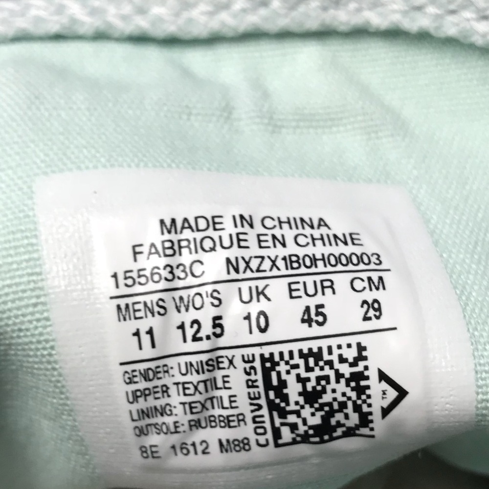 NWT Converse JP Jack OX Fiberglass M AUTHENTIC - Picture 8 of 8